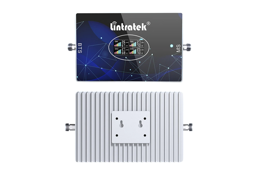 Комплект для посилення мобільного зв'язку Lintratek 70 dB 2G/3G/4G 900/1800/2100/2600 МГц KW20L-GDWL-KIT1 фото