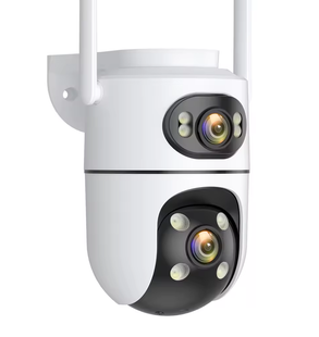 Вулична WiFi IP-камера 12MP 6K Dual Lens PTZ iCsee / XMEYE DF-12MP-6K-DLPTZ фото