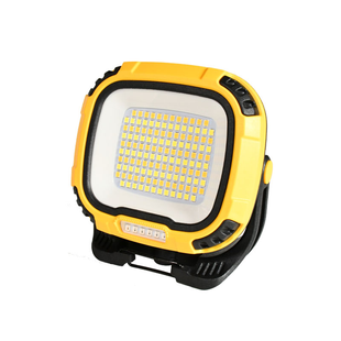 Портативна LED лампа W892-1 зі змінними акумуляторами, жовта W892-1-Y фото