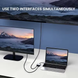 Адаптер USB Type-C HDMI VGA 2 в 1, 4K Ultra HD, конвертер для ноутбуків, планшетів і смартфонів XG-FXTCH21 фото 6