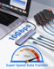 FORIDA Type-C Hub 7-в-1 PD 100W, Док-станція для ноутбука, планшета, MacBook FORIDA-7IN1 фото 5
