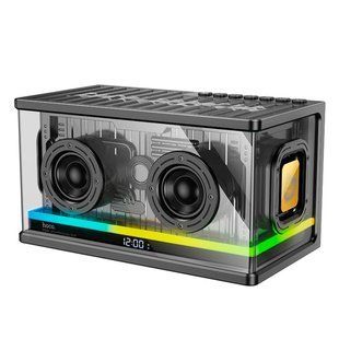 Портативна колонка HOCO BS62 Flash cold energy 2.1 desktop BT speaker Black 6942007629836 фото